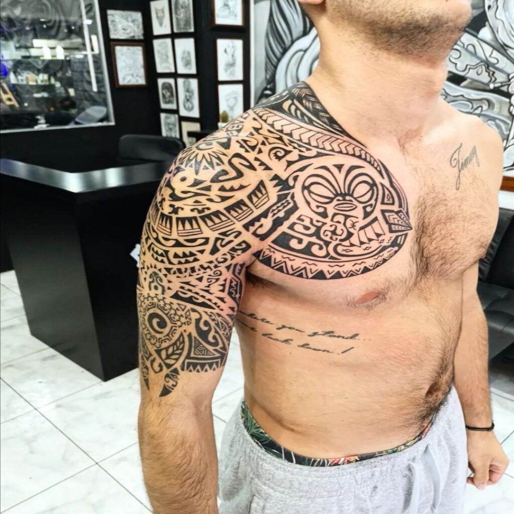 Polynesian tattoo