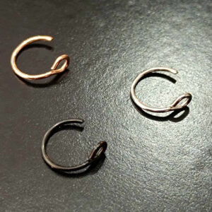 Fake nose piercing κρίκος