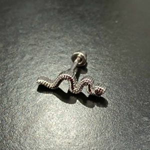 Σκουλαρίκι helix/tragus φίδι