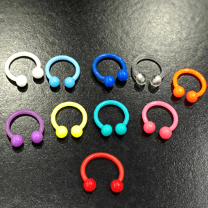 Acrylic flexible septum σκουλαρίκι